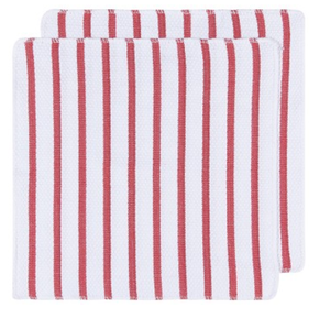 Now Designs Dishcloth Basketweave Red