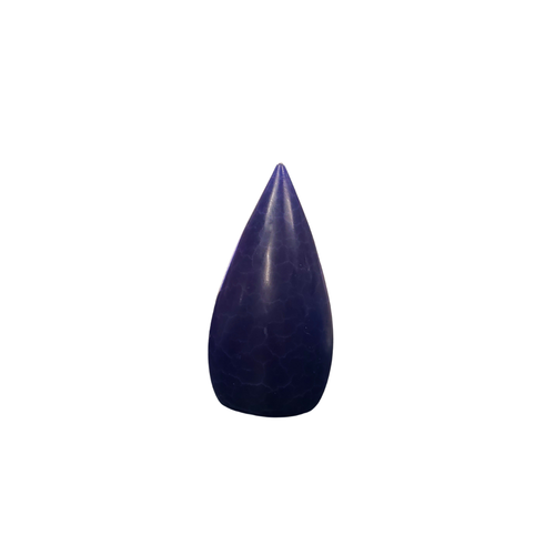 Barrick Design Candle Stout Crackle Purple