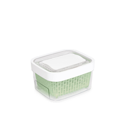 OXO Greensaver Produce Keeper - Clear/Green, 4.3 qt - King Soopers