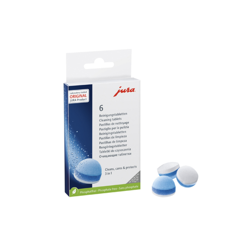 Jura Jura 3 Phase Cleaning Tablets 6 pack