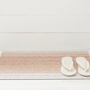 Chilewich Doormat Fade Stripe Shag Sunrise