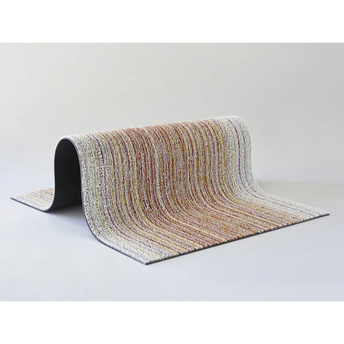 Chilewich Doormat Fade Stripe Shag Sunrise