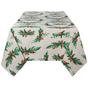 Now Designs Tablecloth Deck the Halls 60 x 120 ins.