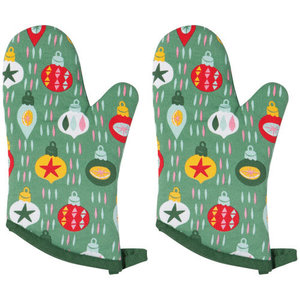 Now Designs Oven Mitt Set Santa Claws