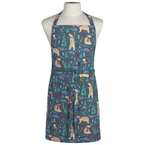 Now Designs Apron WINTER WILDERLAND