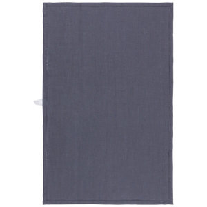 Now Designs Tea Towel Linen Hemstitch Charcoal
