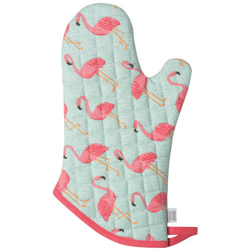 Now Designs Oven Mitt Set Flamingos Now Designs Oven Mitt Set Flamingos