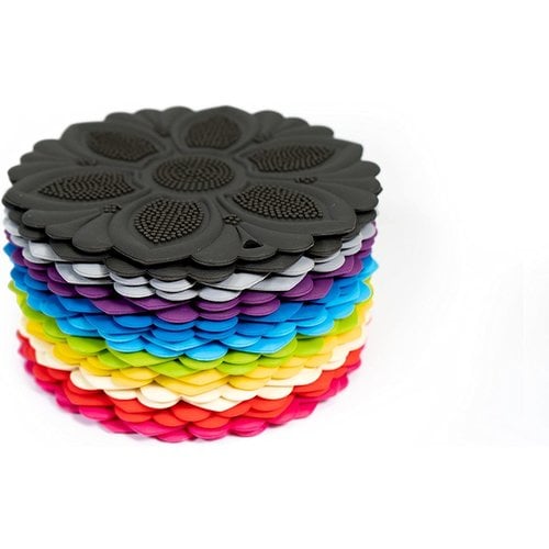 TALISMAN DESIGNS Trivet Floral Red TALISMAN DESIGNS Trivet Floral Red