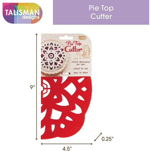 TALISMAN DESIGNS Pie Top Cutter Foldable