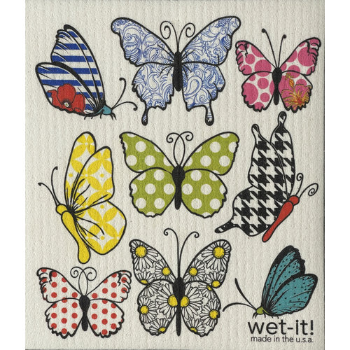 Wet-It! Swedish Cloth Live Butterflies Wet-It! Swedish Cloth Live Butterflies
