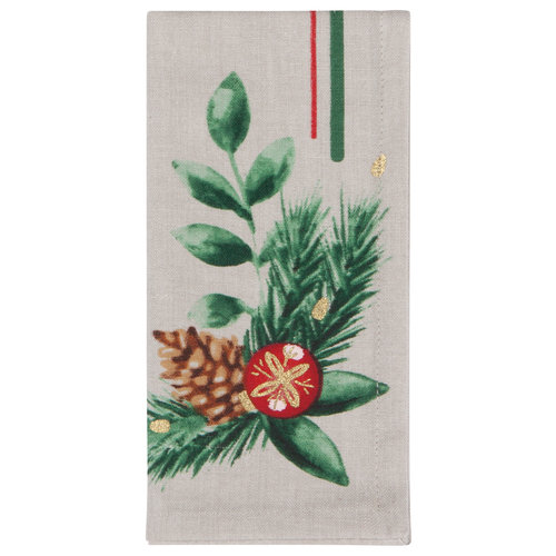 Now Designs Napkin Print Deck the Hall