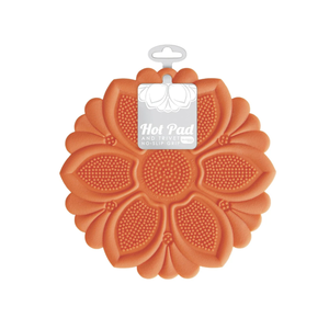 TALISMAN DESIGNS Trivet Floral Orange