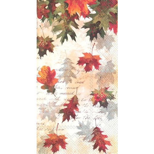 IHR Guest Napkin Paper Falling Leaves IHR Guest Napkin Paper Falling Leaves
