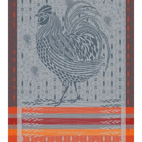 Garnier Thiebaut Garnier Thiebaut Tea Towel Le Coq Orange