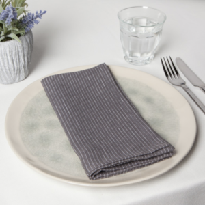 Now Designs Napkin Linen Pinstripe Shadow