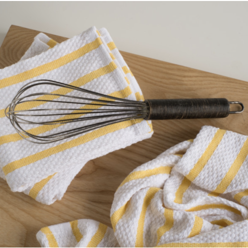 Now Designs Tea Towel Basketweave Lemon