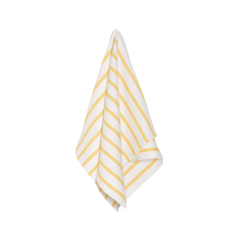 Now Designs Tea Towel Basketweave Lemon