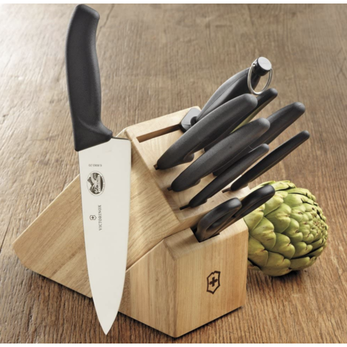 Victorinox Swiss Classic Knife Block Set 10 Piece