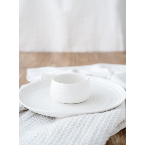 Sophie Conran SOPHIE Dipping Dish and Round Platter White
