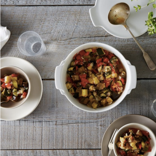 Pillivuyt Round Casserole 9.5" INDUCTION