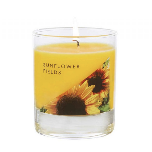 Wax Lyrical Candle Jar Sunflower Made in England