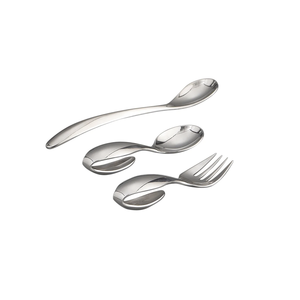 Nambe NAMBE Baby Cutlery Set 3 Piece Nambe NAMBE Baby Cutlery Set 3 Piece