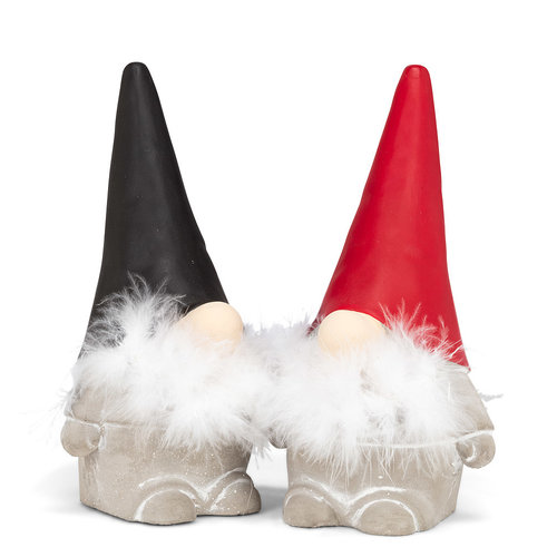 Abbott Black Hat Gnome with Beard 7.5 ins.
