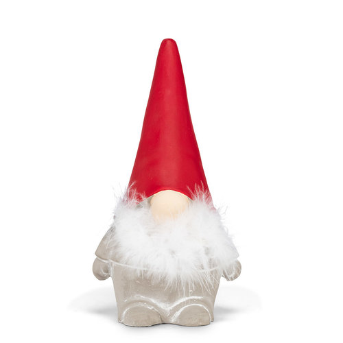Abbott Red Hat Gnome with Beard 7.5 ins.