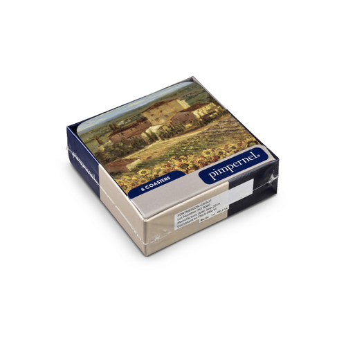 Pimpernel Coasters Tuscany Set of 6 Pimpernel Coasters Tuscany Set of 6