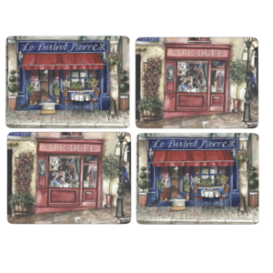 Pimpernel Placemats Cafe de Paris Set of 4