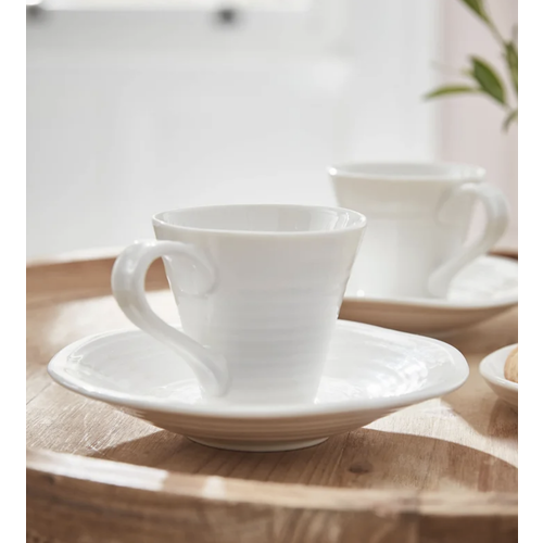 Sophie Conran Sophie Espresso Cup and Saucer White