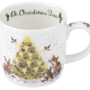 Wrendale WRENDALE Mug Christmas Tree 14 oz