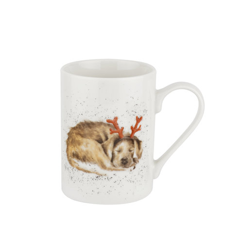 Wrendale WRENDALE Mug & Tray Set Santa Paws Wrendale WRENDALE Mug & Tray Set Santa Paws