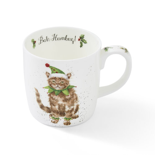 Wrendale WRENDALE Mug Bah Humbug 14 oz Wrendale WRENDALE Mug Bah Humbug 14 oz
