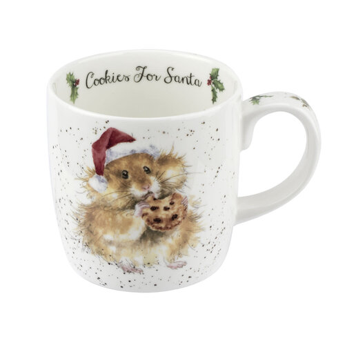 Wrendale Wrendale Mug Cookies for Santa 14 oz Wrendale Wrendale Mug Cookies for Santa 14 oz