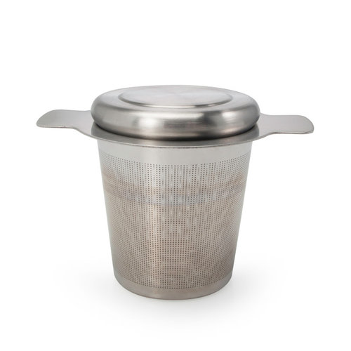 CH'A Tea Tea Infuser with Lid Stainless Steel CH'A Tea Tea Infuser with Lid Stainless Steel