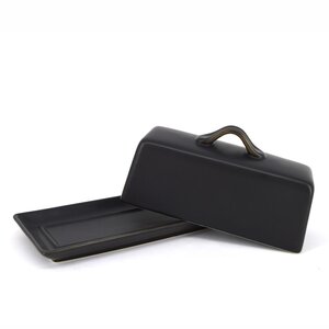 BIA BIA Park West Butter Dish Black