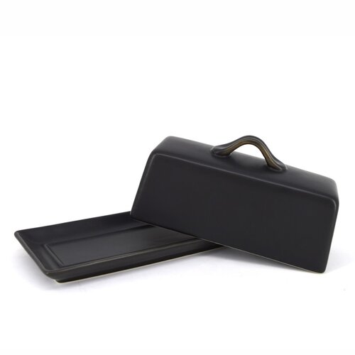 BIA BIA Park West Butter Dish Black BIA BIA Park West Butter Dish Black