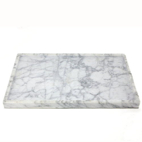 Natural Living Marble Deco Tray 30x22cm