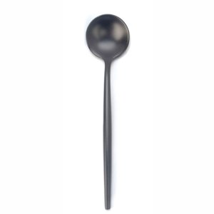 Natural Living Small Black Matte Spoon