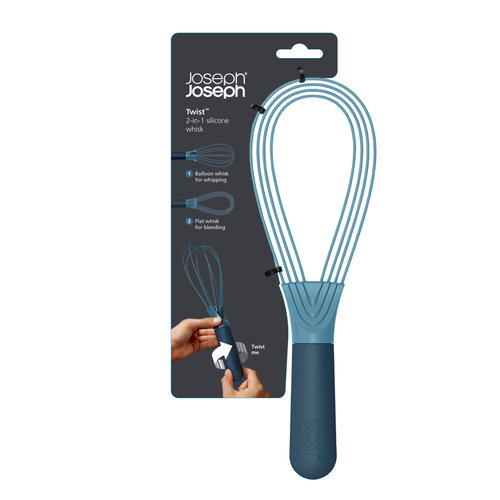 Joseph Joseph Joseph Joseph Twist 2 in 1 Whisk Blue
