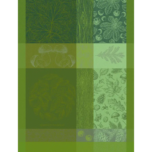 Garnier Thiebaut Garnier Thiebaut Tea Towel Bois d'Automne Mousse Jacquard Garnier Thiebaut Garnier Thiebaut Tea Towel Bois d'Automne Mousse Jacquard