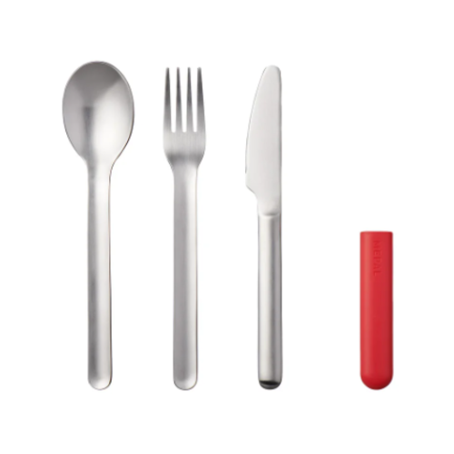 Rosti BLOOM Cutlery Red Set of 3