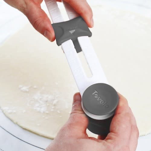 TOVOLO Precision Pie Crust Cutter Charcoal
