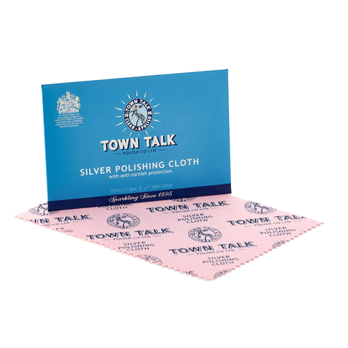 Town Talk TOWN TALK Silver Polishing Cloth - Wallet Size Town Talk TOWN TALK Silver Polishing Cloth - Wallet Size