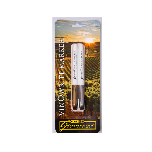 CorkPops VinoWrite Wine Markers Set of 2 CorkPops VinoWrite Wine Markers Set of 2
