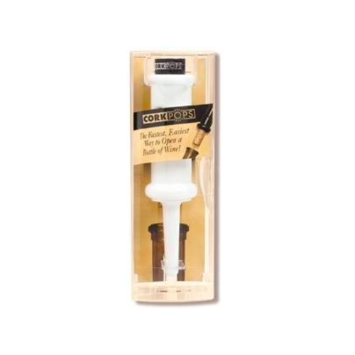 CorkPops CorkPop Wine Opener White CorkPops CorkPop Wine Opener White