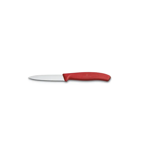 Victorinox Red Paring Knife - Wavy –