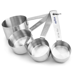 Zyliss Zyliss Measuring Cups Stainless Steel Set of 4