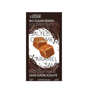 Gourmet du Village Hot Chocolate Single No Sugar Added Salted Caramel